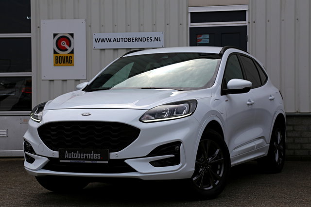 Ford Kuga - 2.5 PHEV ST-Line*Perfect Ford Onderh.*Keyless Entry+Go/Camera/Stoelverw.V+A/Stuurwielverw./Apple Carplay-Android/DAB/LED/Draadloos laden tel/Parkeersens.V+A/18 inch LM*