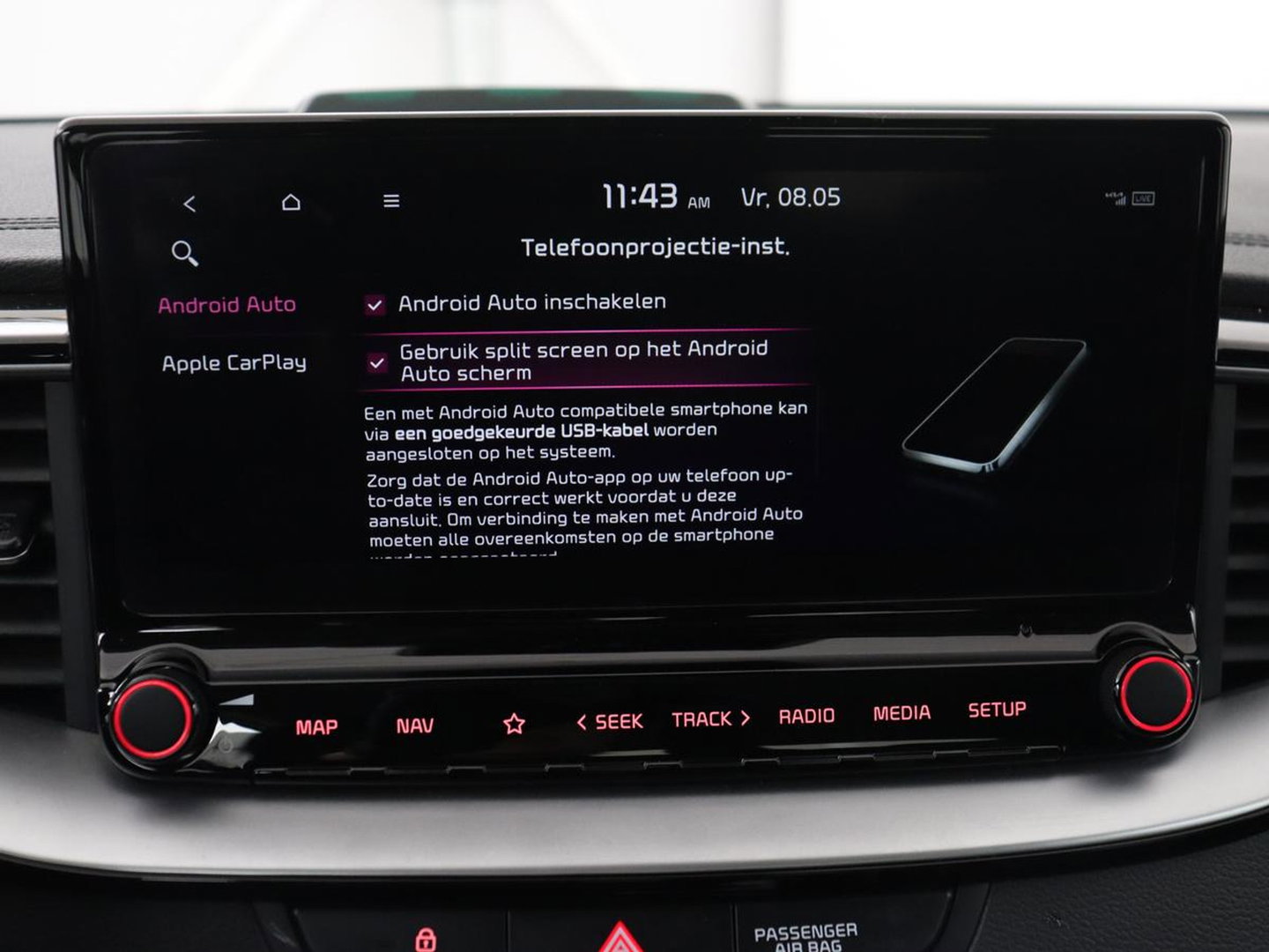 Kia Xceed 1.6 GDi PHEV DynamicLine | Carplay | Keyless | Half leder | Navigatie | Full LED | Parkeerhulp | Climate control | Bluetooth | Cruise control | Plug In