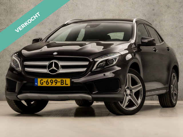 Mercedes-Benz GLA - 200 AMG Sport 157Pk Automaat (NAVIGATIE, CLIMATE, LEDER/ALCANTARA, STOELVERWARMING, SPORTSTOELEN, LED KOPLAMPEN, PARKEERSENSOREN, NIEUWE APK, NIEUWSTAAT)