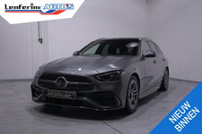 Mercedes-Benz C-Klasse - Estate 180 AMG Line NAP 1e eigen. ACC digi-dashboard electr bediende stoelen met memo 360 camera DAB-ontvangst panodak-glasuitv. PDC v+a electrische-achterklep schakelflippers private-glas led-verlichting drivers-assist sportstoelen met lederen/alcantara 