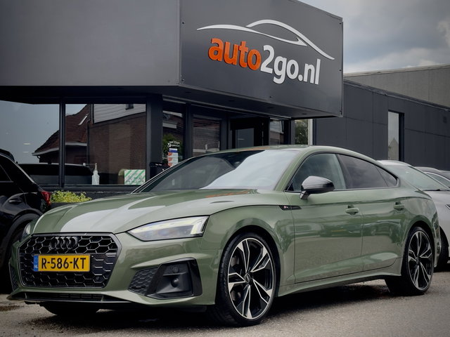 Audi A5 - Sportback 35 TFSI AUT7 3X S-LINE EDITION NAVI DIGI-DASH APPLE-CARPLAY LED LMV-20INCHE  PDC