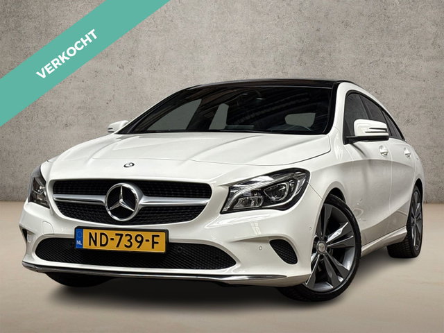 Mercedes-Benz CLA - 180 AMG Sport Automaat (SCHUIFDAK, GROOT NAVI, LEDER, GETINT GLAS, SPORTSTOELEN, ZWART HEMEL, CRUISE, NIEUWE APK, NIEUWSTAAT)