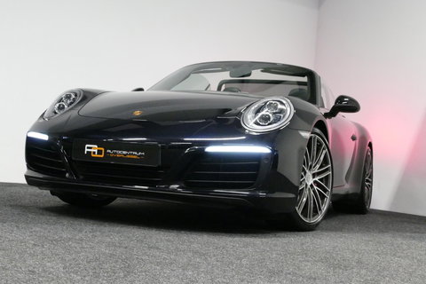 Porsche 911 Cabrio 3.0 Carrera S / Sportuitlaat / Elektr. verstelbare stoelen + memory (14wegs) / PDLS+ / Sport-Chrono Pakket / Stoelverwarming / Apple Carplay / BOSE audio systeem / 21'' LMV / Achteruitrijcamera / Cruise Control