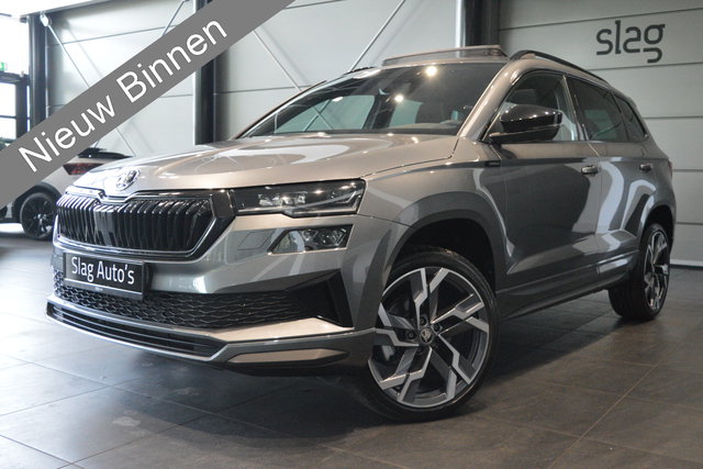 Škoda Karoq - 1.5 TSI ACT Sportline navi pano clima cruise 19 inch 150 pk !!