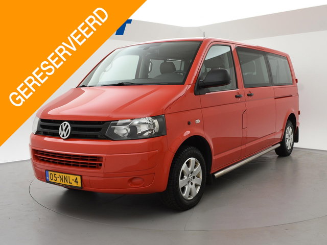 Volkswagen Transporter - Kombi CARAVELLE 2.0 TDI 140 PK DSG L2H1 8-PERS. + 2 SCHUIFDEUREN | 1e EIGENAAR | TREKHAAK
