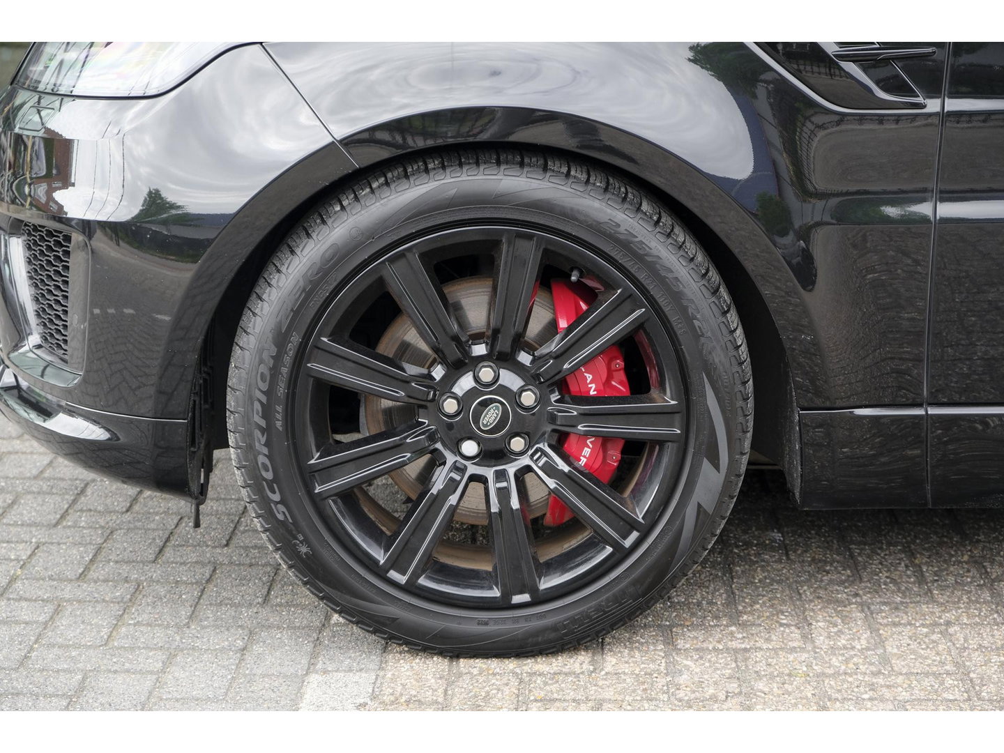 Land Rover Range Rover Sport P400e 404pk HSE Dynamic Panoramadak *BTW* Trekhaak Black pack Meridian 21" LMV
