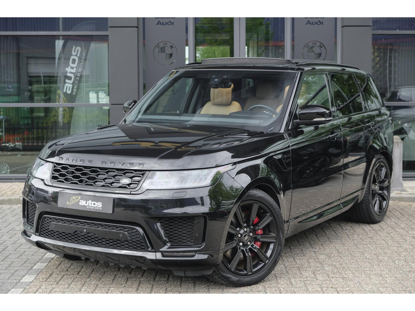 Land Rover Range Rover Sport P400e 404pk HSE Dynamic Panoramadak *BTW* Trekhaak Black pack Meridian 21" LMV