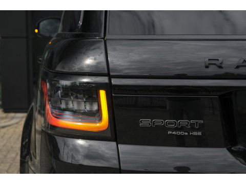Land Rover Range Rover Sport P400e 404pk HSE Dynamic Panoramadak *BTW* Trekhaak Black pack Meridian 21" LMV
