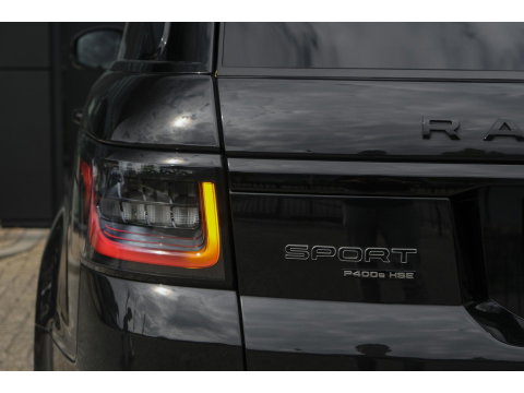 Land Rover Range Rover Sport P400e 404pk HSE Dynamic Panoramadak *BTW* Trekhaak Black pack Meridian 21" LMV