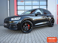 Audi Q5 - 55 TFSI e S-Line Quattro Competition 367PK | Luchtvering | Pano | 360 | Keyless | Ambient+ | Trekhaak | Alcantara | Memory | Digitaal Dash | Matrix Led | 22'' RS | Blind Spot | Afgevlakt Stuur | Nieuwe APK | Btw Auto | SOH 95% | Carplay