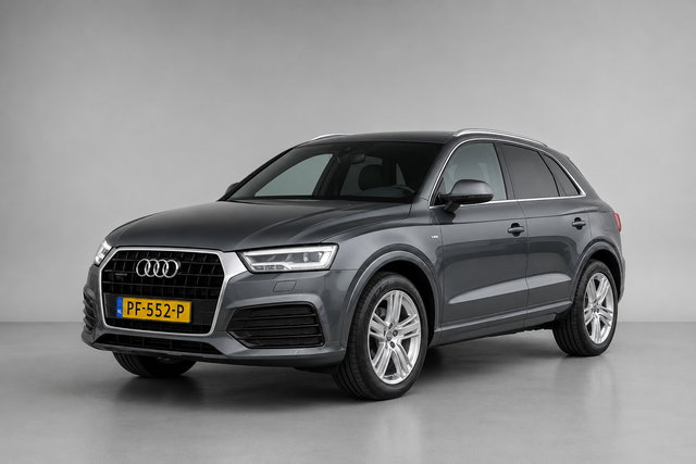 Audi Q3 - 2.0 TFSI Quattro 3x S Line AUTOMAAT*PANO*ELEK. HAAK