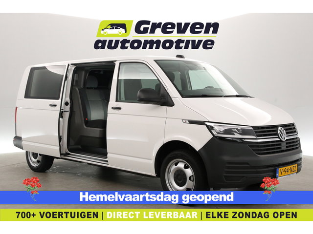 Volkswagen Transporter - 2.0 TDI T6.1 150PK L2H1 | Dubbele Cabine | Airco | Camera | Cruise | Carplay | Stoelverw.