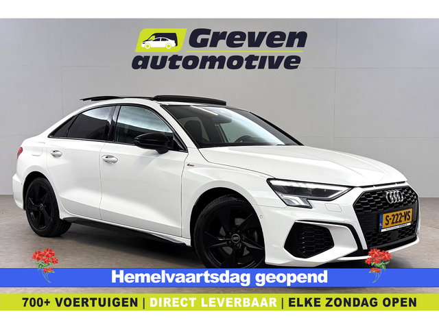 Audi A3 - Limousine 35 TFSI S-Line Black Optic | Pano | Virtual | Carplay | Sfeer | Adap. Cruise | Parkeersens. | Keyless