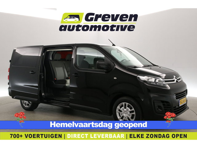 Citroën Jumpy - 2.0 BlueHDI L3H1 | Dubbele Cabine | Airco | Cruise | Parkeersens. | Trekhaak | Kasten