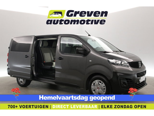 Fiat Scudo - 2.0 MultiJet L3H1 177PK | DC | 6 Zits | Automaat | Airco | Cruise | Parkeersens.
