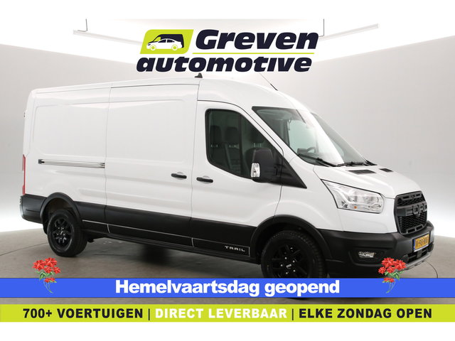 Ford Transit - 2.0 TDCI L3H2 170PK Trail | Airco | Adap. Cruise | 3 Zits | Camera | Trekhaak | Carplay | Parkeersens.
