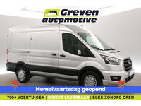 Ford Transit - 2.0 TDCI Limited 185PK L2H2 | Aut. | Airco | Cruise | Carplay | 3 Zits | Trekhaak | Navi | Bi-Xenon | Parkeersens.