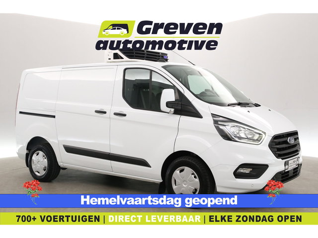 Ford Transit Custom - 2.0 TDCI L1H1 | Koel/vrieswagen -5° | Airco | Cruise | 3 Zits | Trekhaak | Parkeersens. | Koelauto