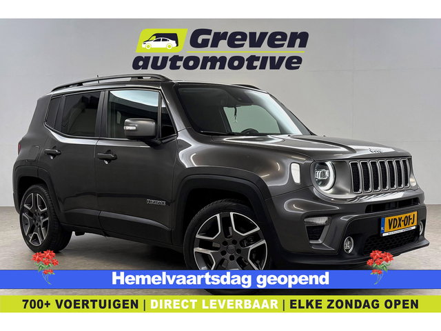 Jeep Renegade - 1.3T Limited 151PK | Grijs Kenteken | VAN | Camera | Carplay | Clima | Adap. Cruise | Keyless