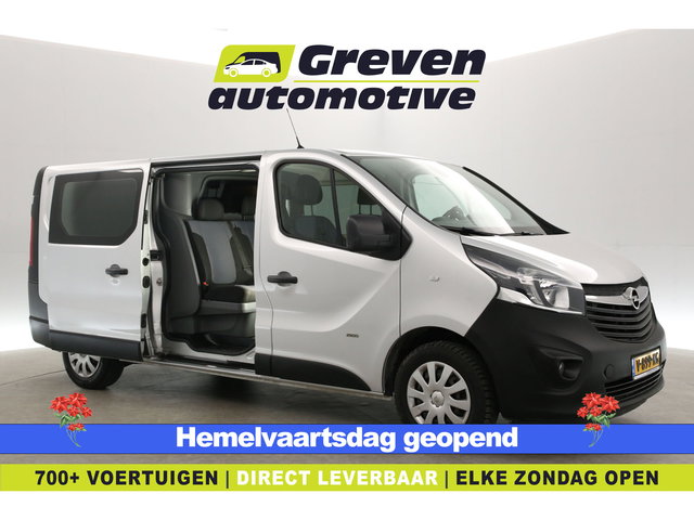 Opel Vivaro - 1.6 CDTI L2H1 | Dubbele Cabine | Airco | Camera | Cruise | Navigatie | Parkeersens.