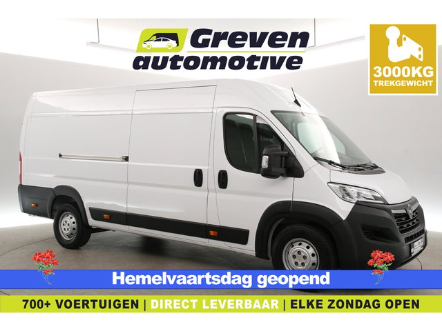 Opel Movano - 2.2D 165PK L4H2 | 3000kg Trekgew. | Airco | Cruise | 3 Zits | Parkeersens. | Stoelverw.