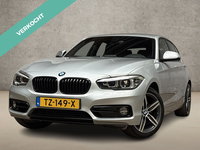 BMW 1 Serie - 118i Sport Line Automaat (VIRTUAL COCKPIT, NAVIGATIE, ZWART HEMEL, CLIMATE, PARKEERSENSOREN, SPORTSTOELEN, CRUISE, NIEUWE APK, NIEUWSTAAT)
