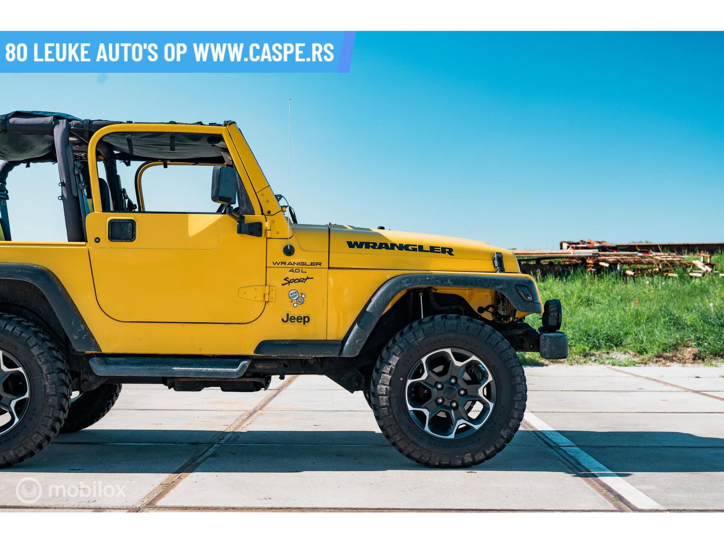 Jeep Wrangler 4.0i Hardtop Sport | LED | CarPlay | Lift-kit