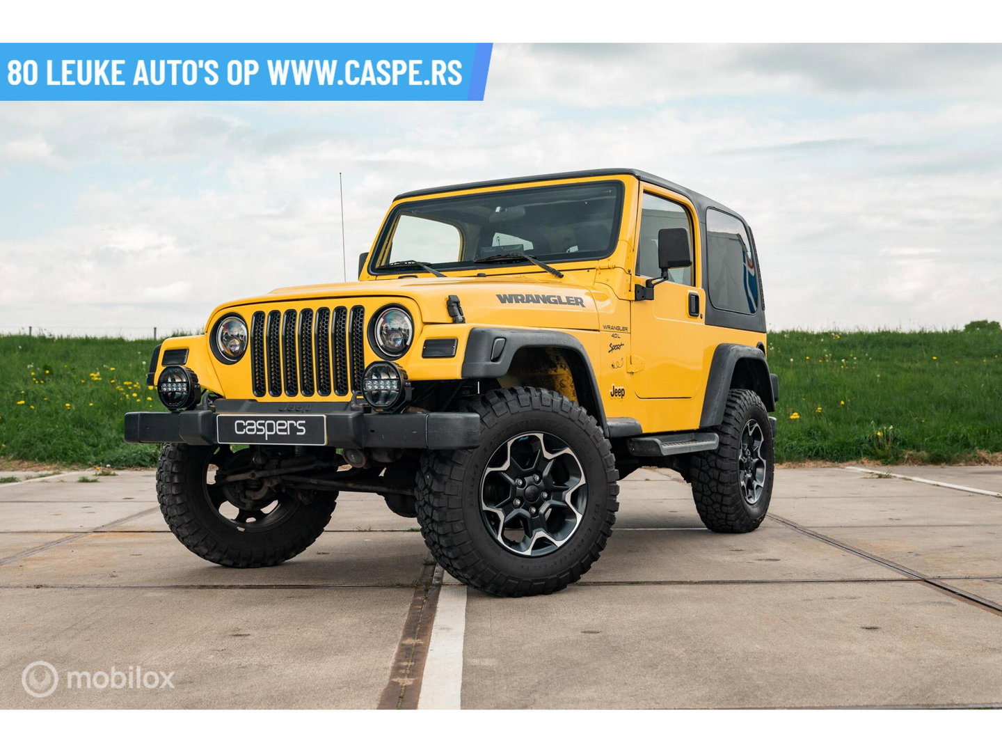 Jeep Wrangler 4.0i Hardtop Sport | LED | CarPlay | Lift-kit
