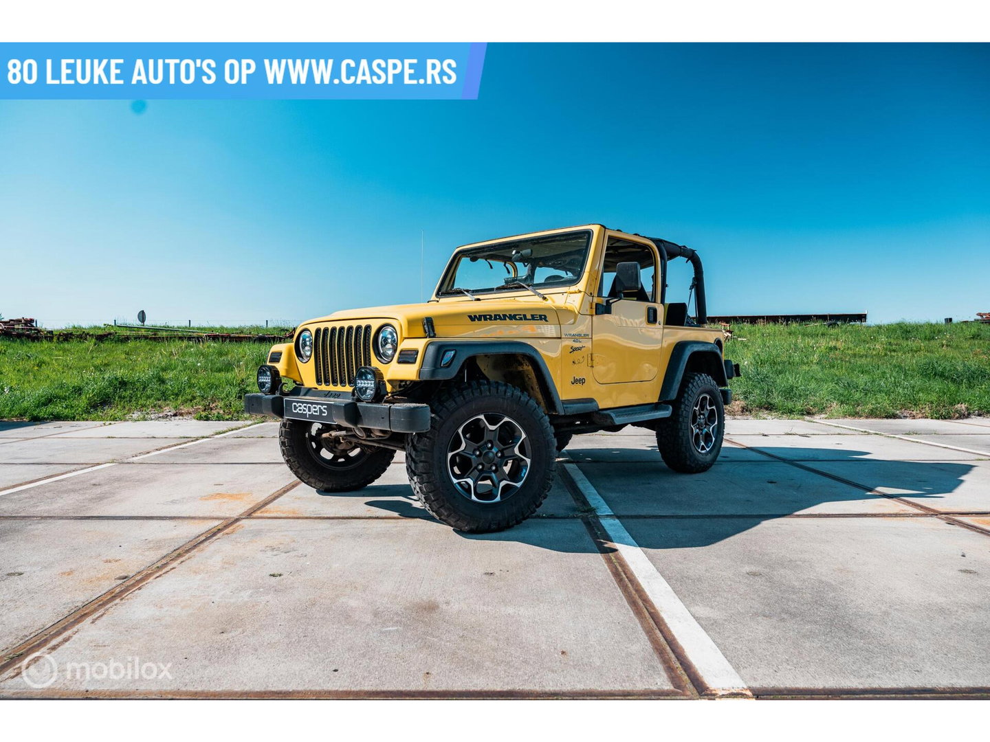 Jeep Wrangler 4.0i Hardtop Sport | LED | CarPlay | Lift-kit
