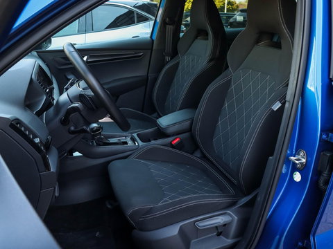 Škoda Karoq 1.5 TSI ACT Sportline Business 150PK DSG Adapt. Cruise Race Blue 22.000km!