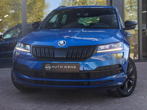 Škoda Karoq 1.5 TSI ACT Sportline Business 150PK DSG Adapt. Cruise Race Blue 22.000km!