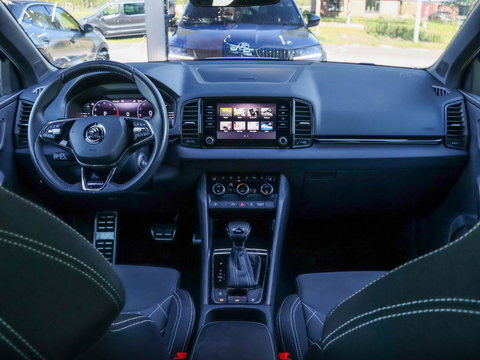 Škoda Karoq 1.5 TSI ACT Sportline Business 150PK DSG Adapt. Cruise Race Blue 22.000km!
