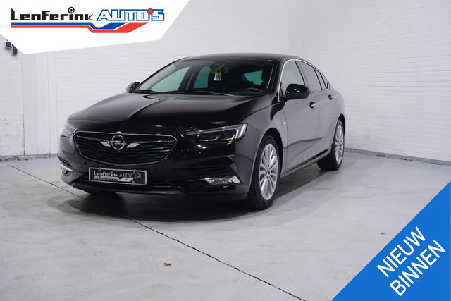 Opel Insignia - Grand Sport 1.5 Turbo Innovation 1e eigen. NAP 18"-lmv navigatie camera matrix-koplampen grootlicht-assist half lederen bekleding sportstoelen private-glas DAB keyless entry/start climate-controlle cruise-controlle