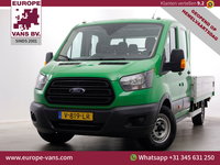Ford Transit - 350 2.0 TDCI 130pk E6 RWD D.C. Open Laadbak Trekhaak 2800kg 02-2018