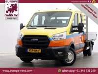 Ford Transit - 350 2.0 TDCI 130pk D.C. Trend Open Laadbak Trekhaak 3000kg 08-2022
