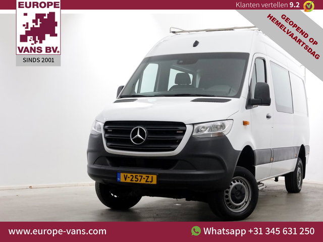 Mercedes-Benz Sprinter - 314 CDI 143pk E6 L2H2 4x4 ZG1 D.C. Airco/Navi/Trekhaak 2800kg 05-2019