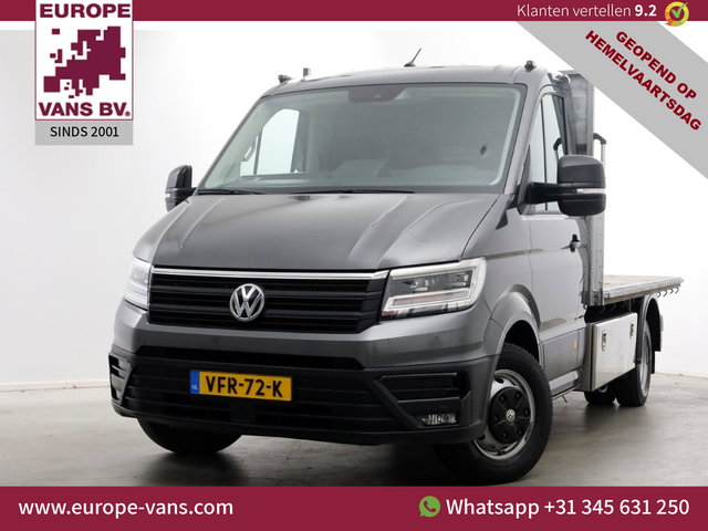 Volkswagen Crafter - 50 2.0 TDI 177pk DSG-Automaat L2H1 Open Laadbak LED/Trekhaak 3500kg 04-2020