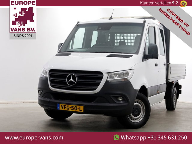 Mercedes-Benz Sprinter - 314 CDI 143pk RWD 7G Automaat L2H1 D.C. Open Laadbak Trekhaak 2800kg 03-2020