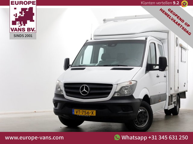 Mercedes-Benz Sprinter - 516 CDI 163pk E6 7G Automaat D.C. Bakwagen met achterdeuren/Camper? 03-2016