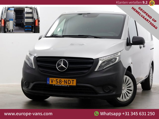 Mercedes-Benz Vito - 114 CDI 136pk Compact 9G Automaat 2x Schuifdeur/LED/Camera/Navi/Inrichting 05-2022