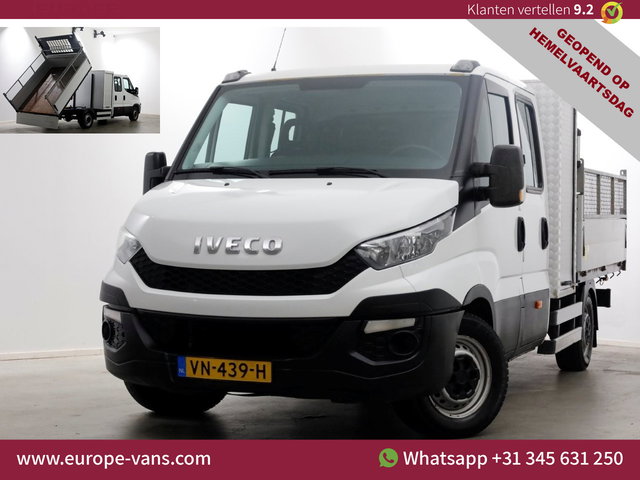 Iveco Daily - 35S15 3.0 150pk Euro6 D.C. Kipper met hoge boorden Trekhaak 3500kg 03-2015