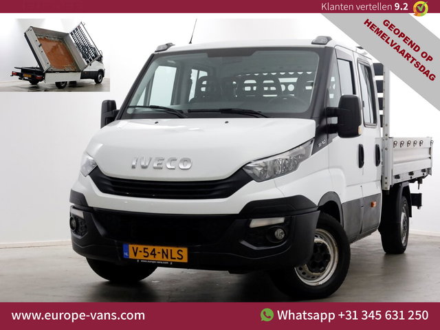 Iveco Daily - 35S14 316pk E6 L2H1 D.C. 3-Zijdige Kipper Airco/Trekhaak 3500kg 02-2018