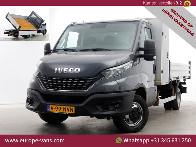 Iveco Daily - 35C18 3.0 180pk HiMatic Automaat 3-Zijdige Kipper Trekhaak 3500kg 10-2021
