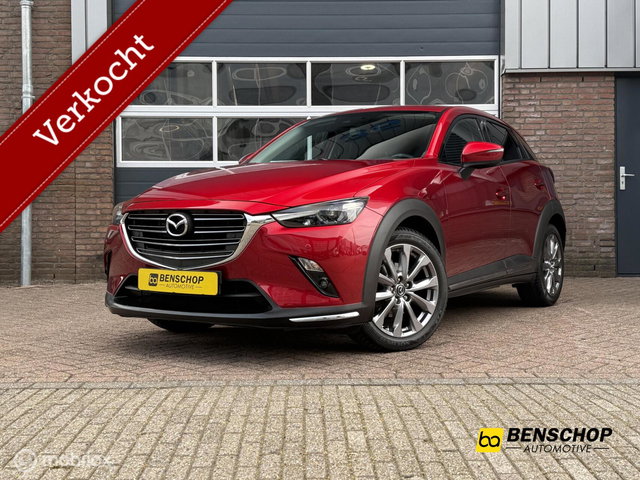 Mazda CX-3 - 2.0 SkyActiv-G 121 Luxury Navi Carplay HUD LED Camera Stoelverwarming