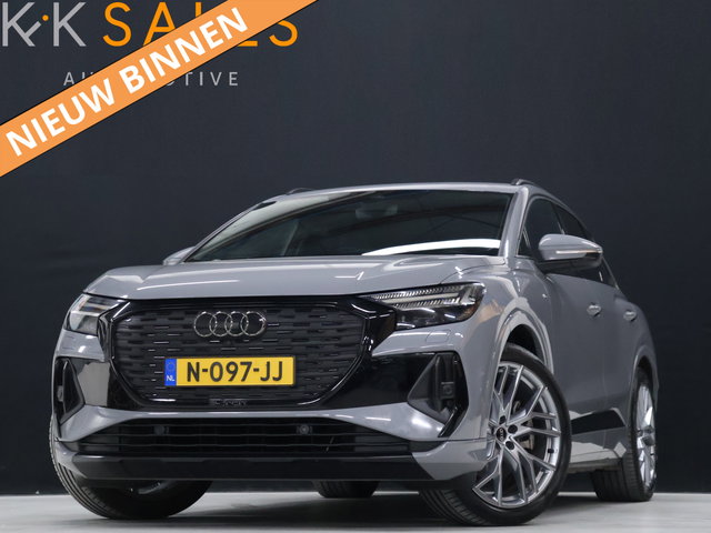 Audi Q4 e-tron - 40 Launch edition S Competition 77 kWh [ADAPTIVE CRUISE, HEAD-UP DISPLAY, SONOS SOUND, MEMORY, STOELVERWARMING, APPLE CARPLAY, ELEKTRISCHE ACHTERKLEP, NIEUWSTAAT]