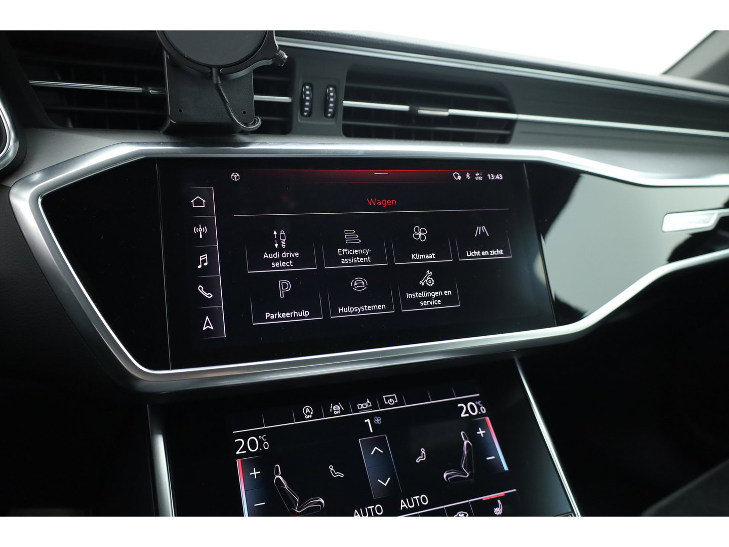 Audi A6 Avant 40 TDI quattro S line | Dig. Cockpit | Standkachel | Elek. Trekhaak | Adapt. Cruise | 360cam | Apple CarPlay & Android Auto