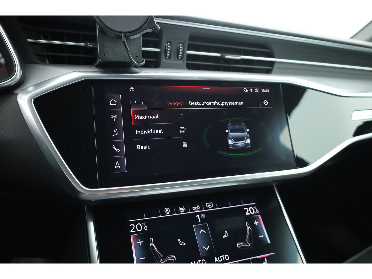 Audi A6 Avant 40 TDI quattro S line | Dig. Cockpit | Standkachel | Elek. Trekhaak | Adapt. Cruise | 360cam | Apple CarPlay & Android Auto