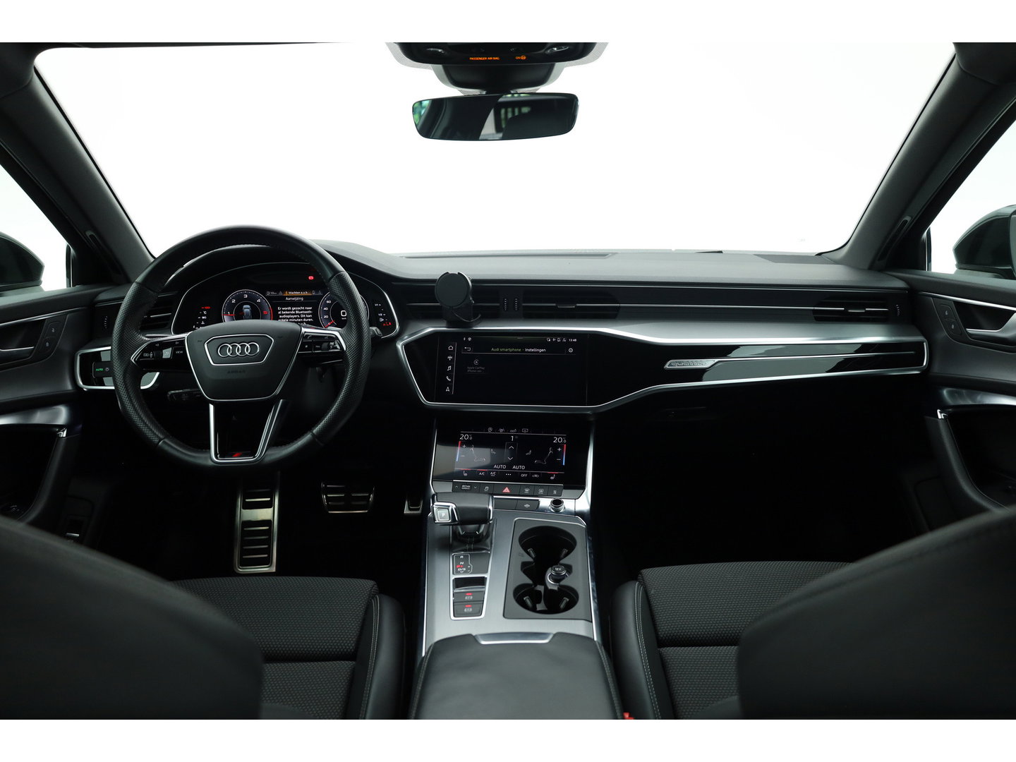 Audi A6 Avant 40 TDI quattro S line | Dig. Cockpit | Standkachel | Elek. Trekhaak | Adapt. Cruise | 360cam | Apple CarPlay & Android Auto