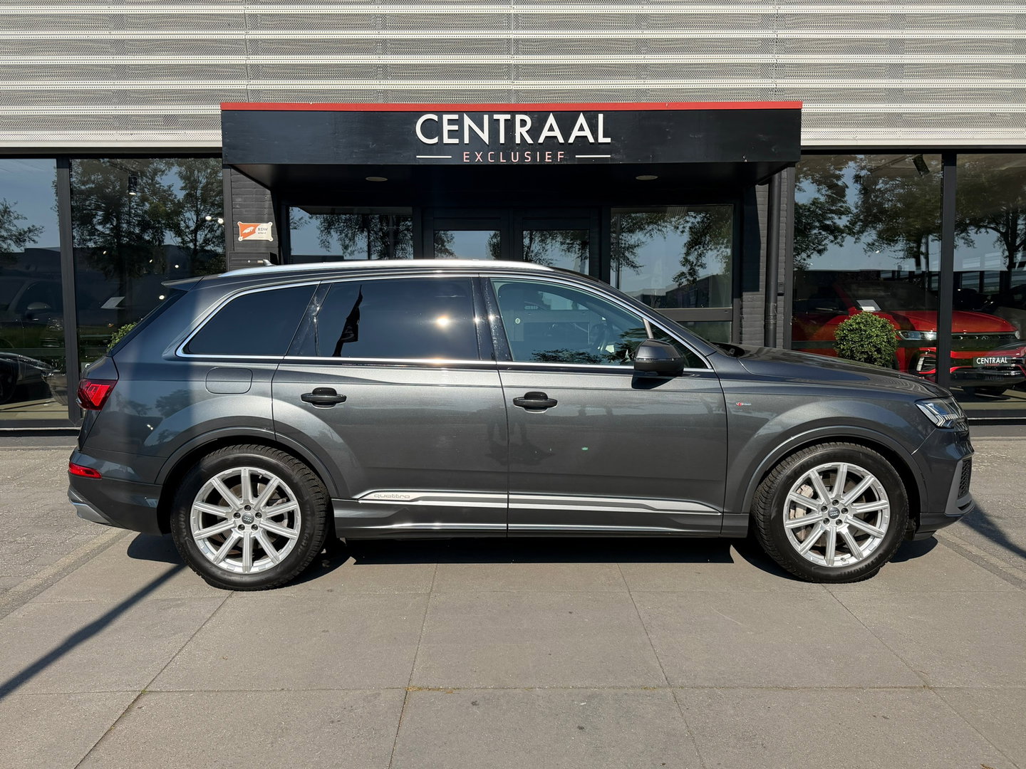 Audi Q7 55 TFSI e quattro S-Line NL-Auto|B&O|Memory|ACC|395PK|Matrix|Camera|Luchtvering