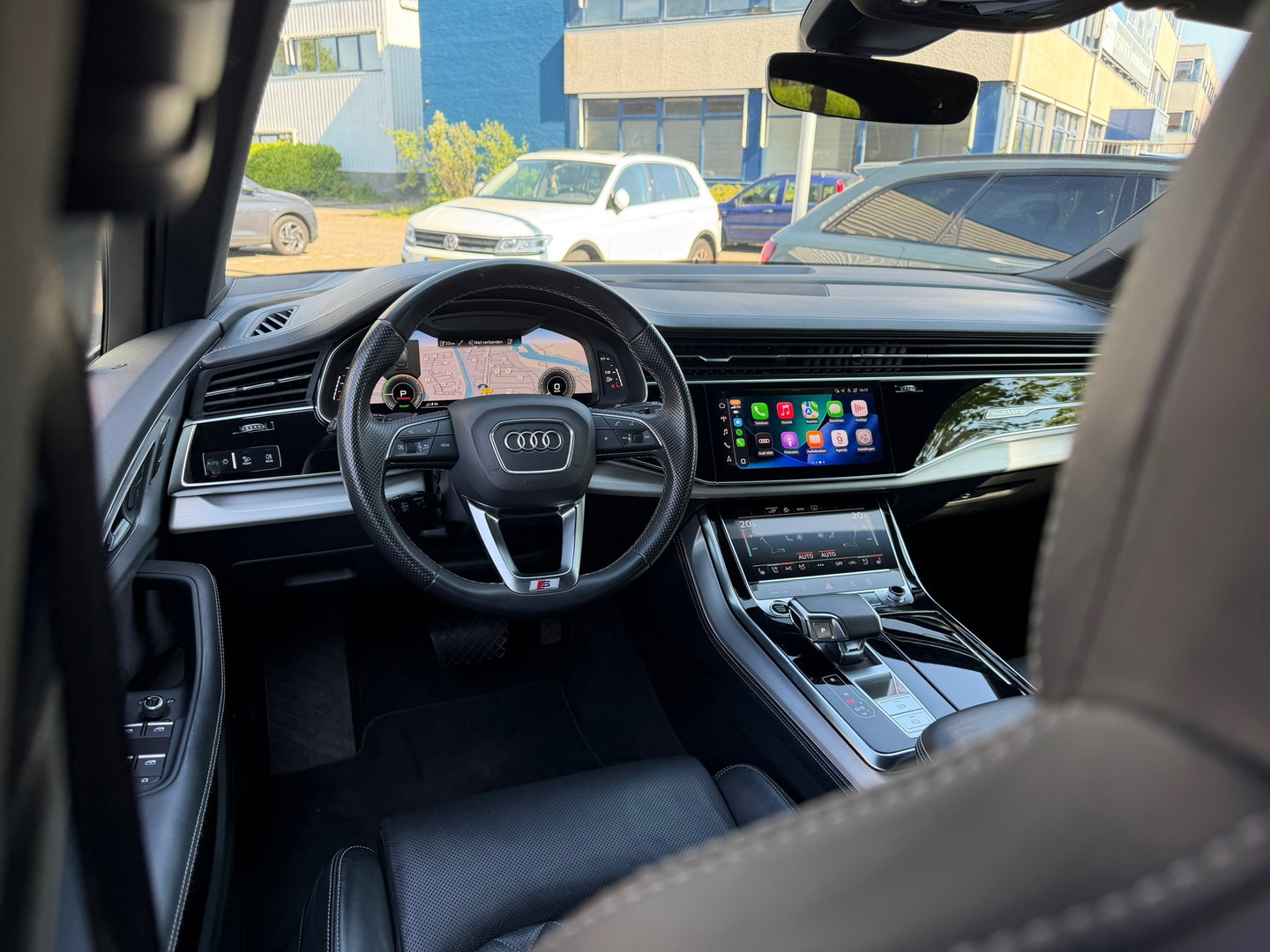 Audi Q7 55 TFSI e quattro S-Line NL-Auto|B&O|Memory|ACC|395PK|Matrix|Camera|Luchtvering